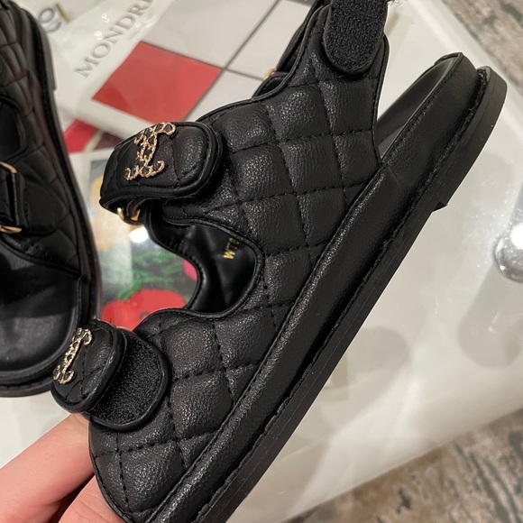 QUILTED SANDALS - Picture 4 of 6